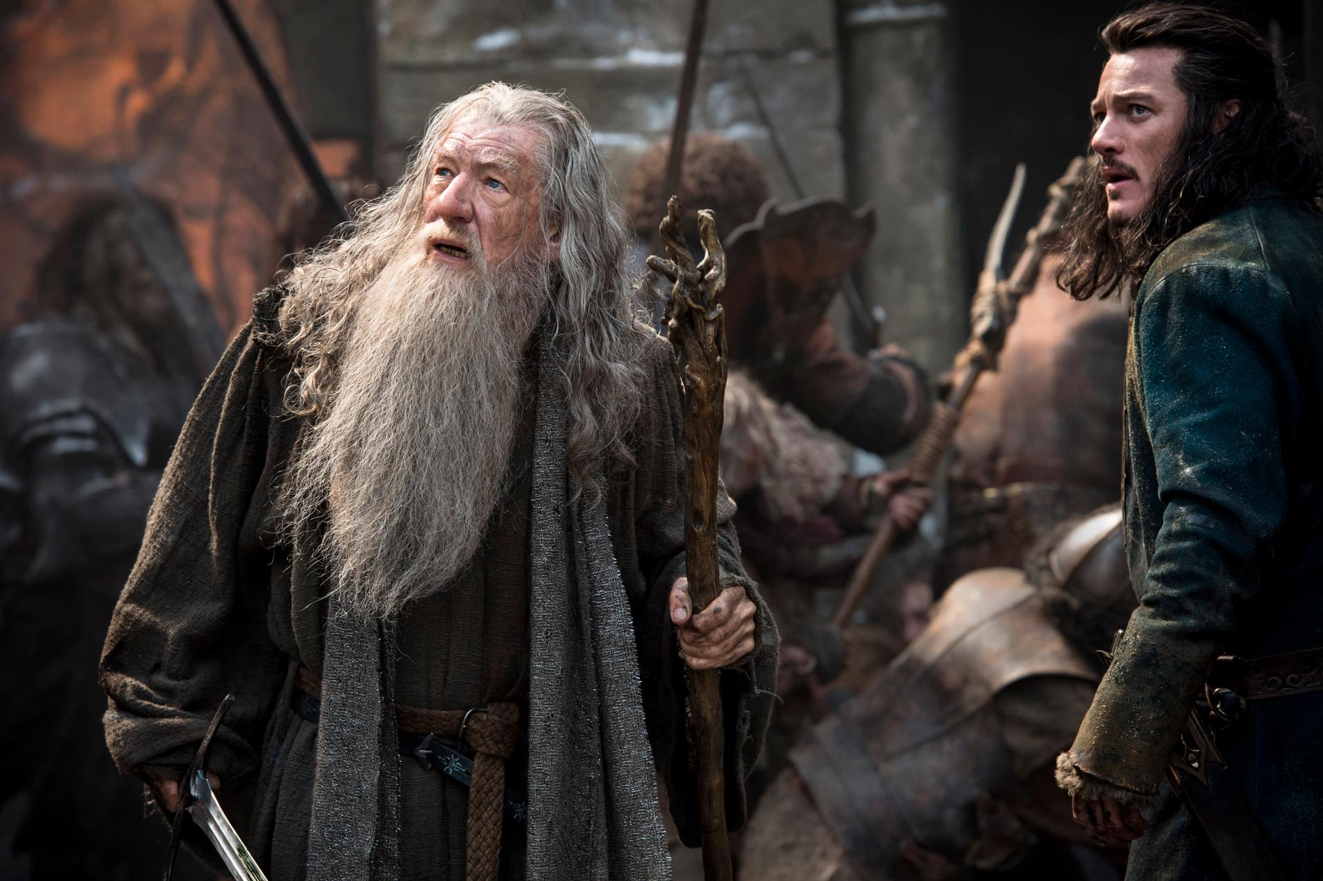 Gandalf i filmen ”Hobbit: Femhäraslaget”.