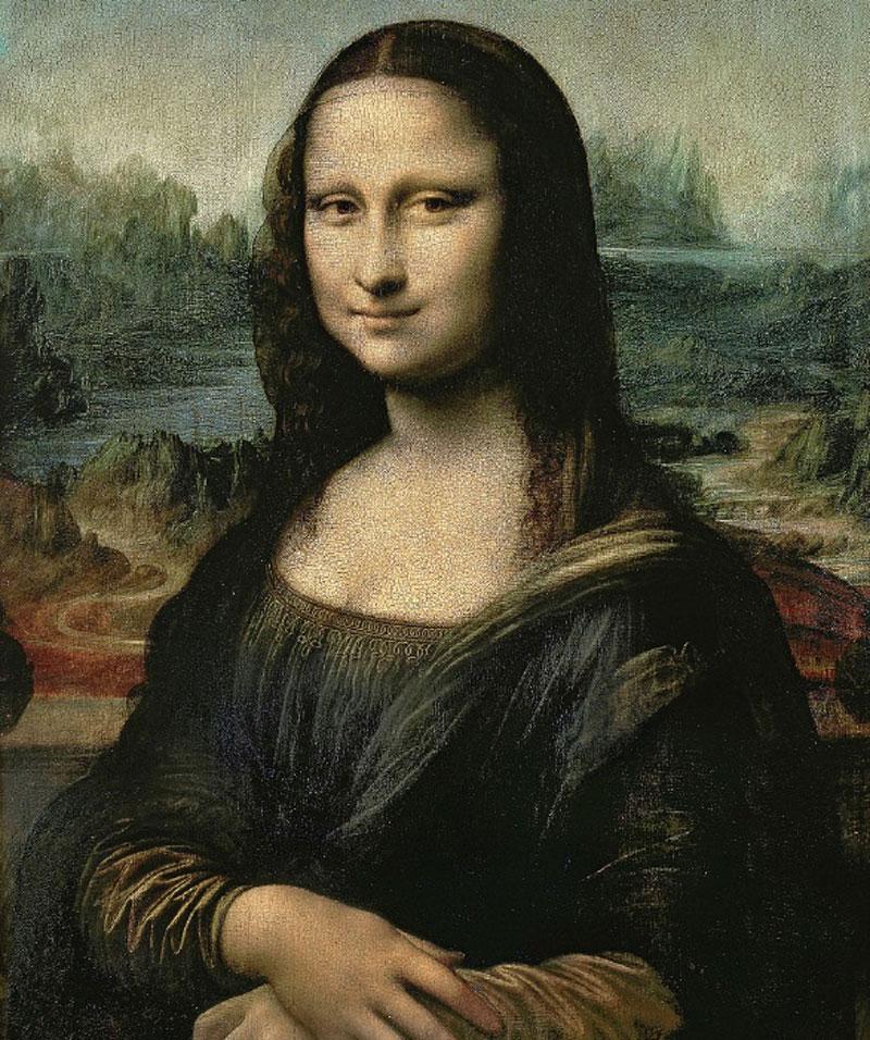 Mästerverket Mona Lisa skapades av renässanskonstnären Leonardo da Vincis i början av 1500-talet.