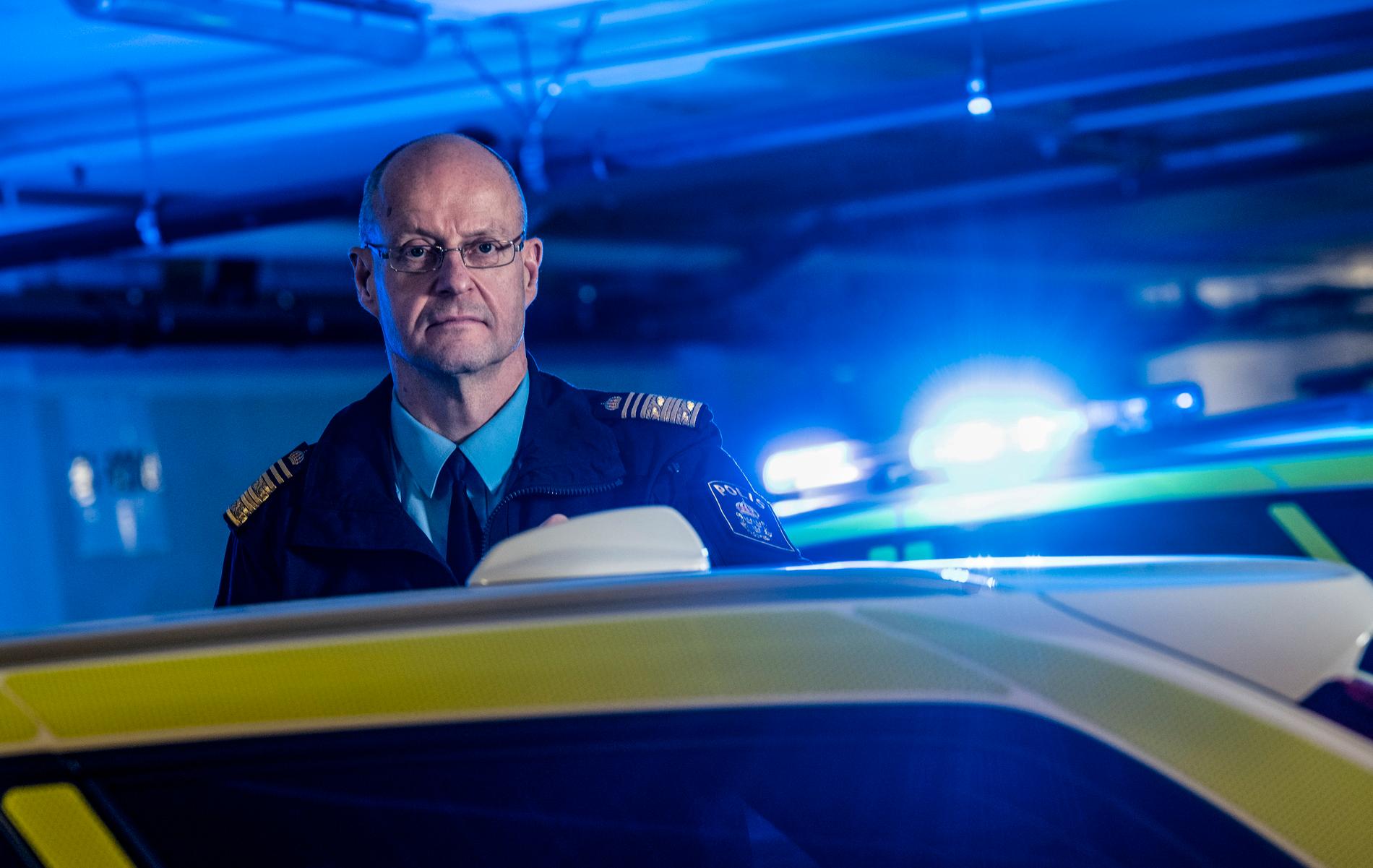 Mats Löfving, regionpolischef i Stockholm. Arkivbild.