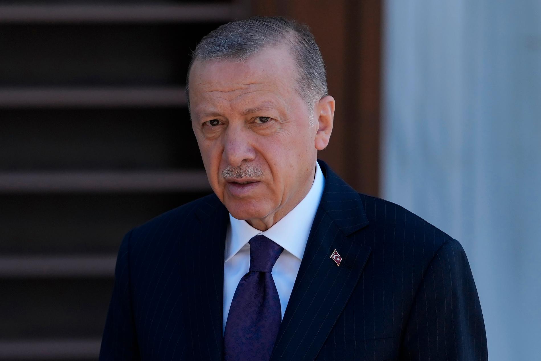 Turkiets president Erdogan