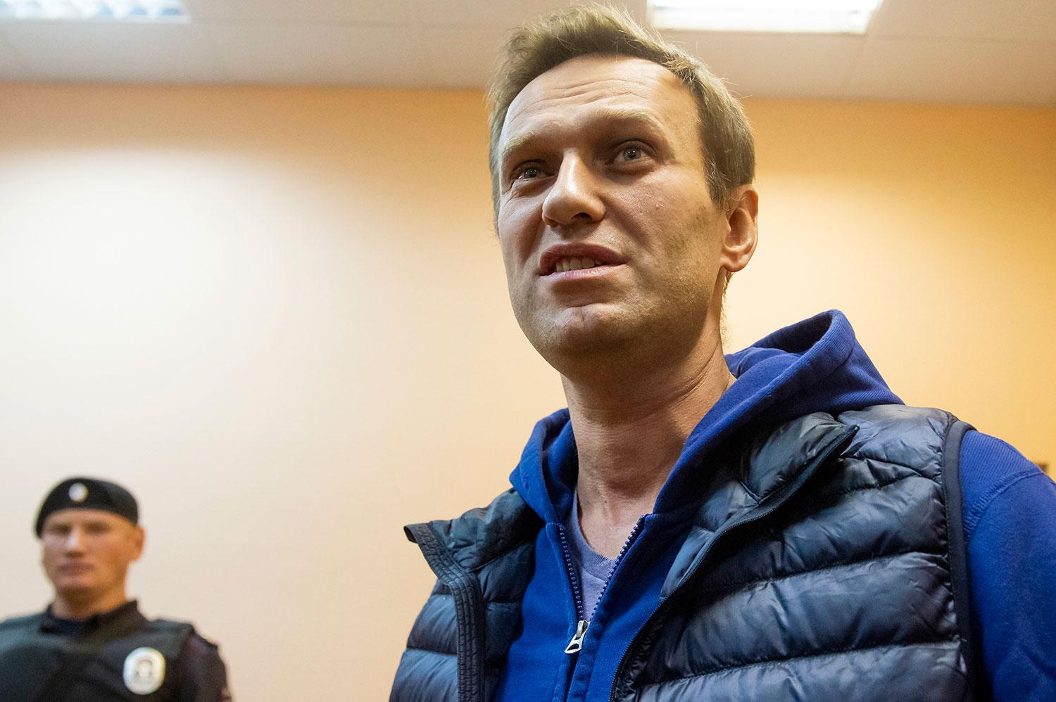 Oppositionspolitikern Alexej Navalny.