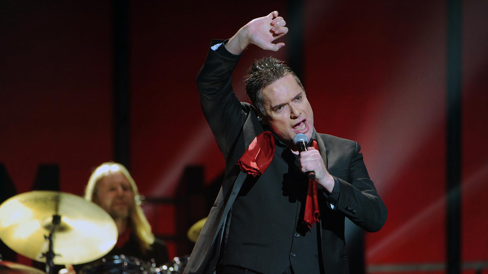 Thorsten Flinck i Melodifestivalen 2012.