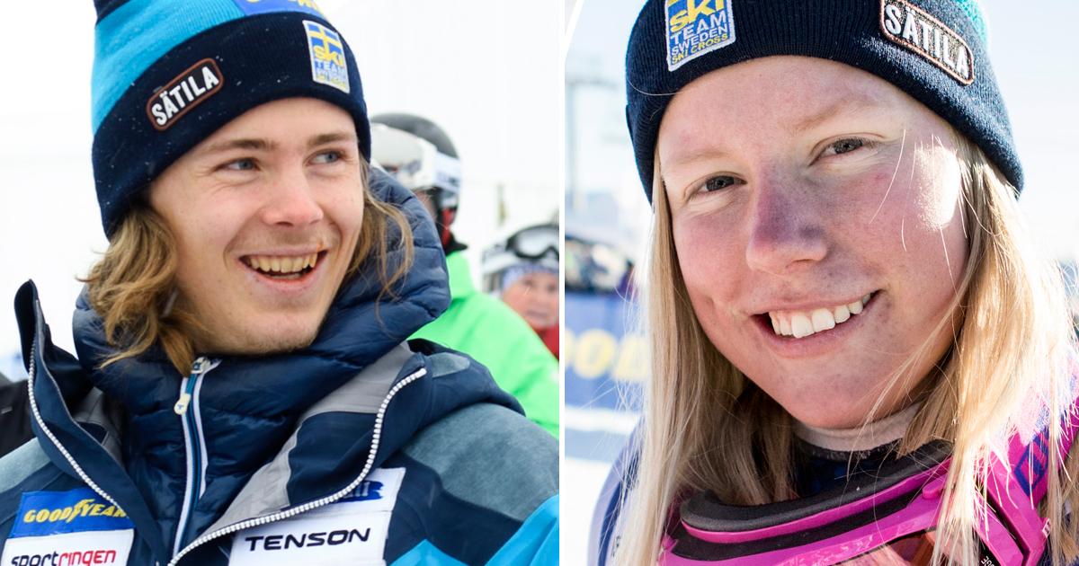 Erik Mobärg och Sandra Näslund