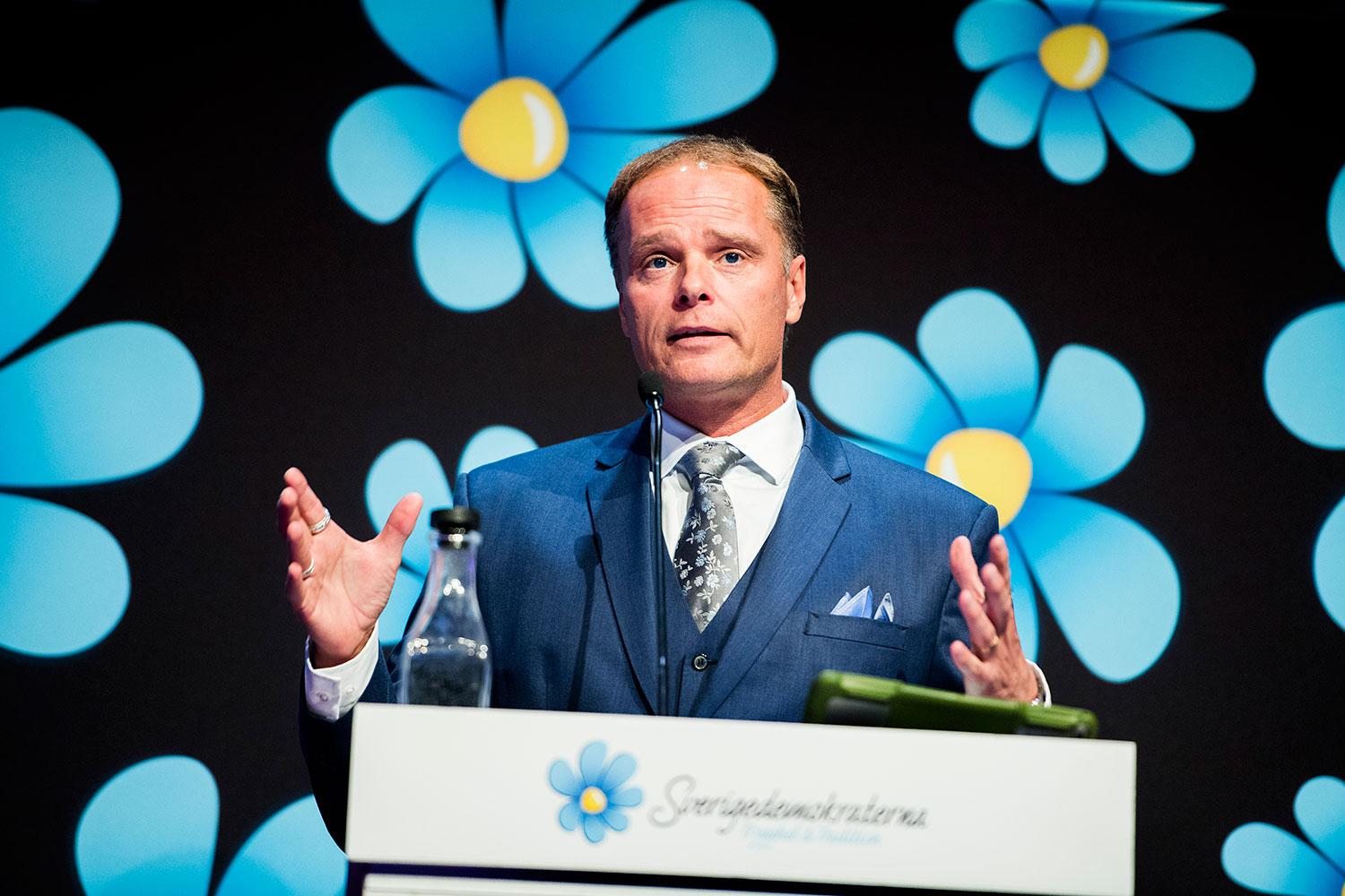 Riksdagsledamoten Stefan Jakobsson (SD).