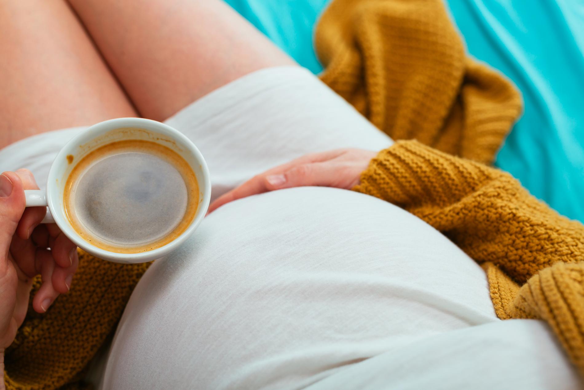 Så mycket kaffe kan du dricka när du är gravid.