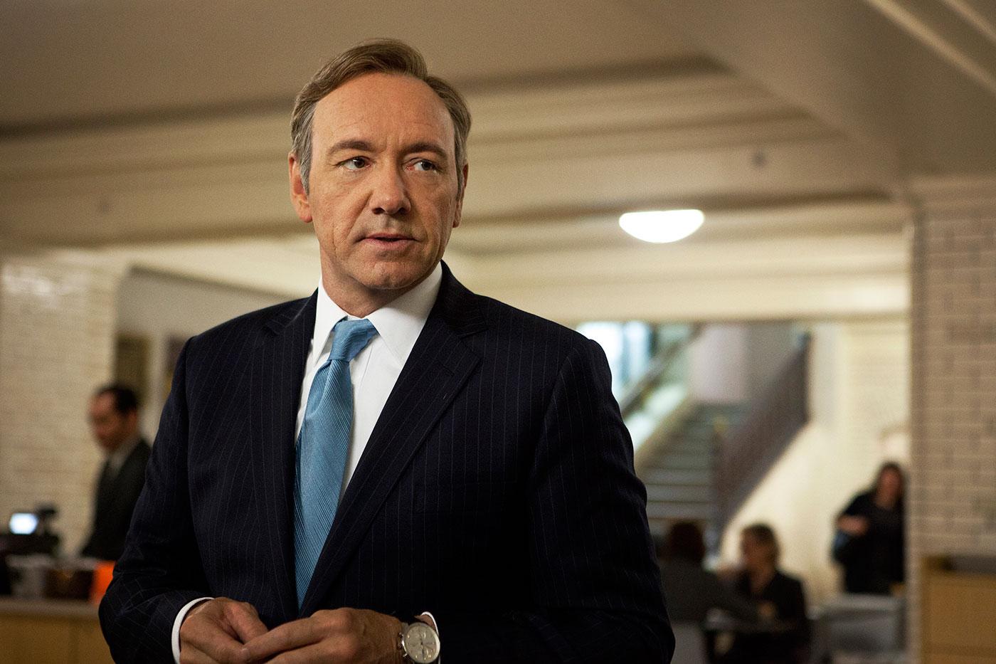 Kevin Spacey som Frank Underwood i Netflix-serien ”House of cards”.