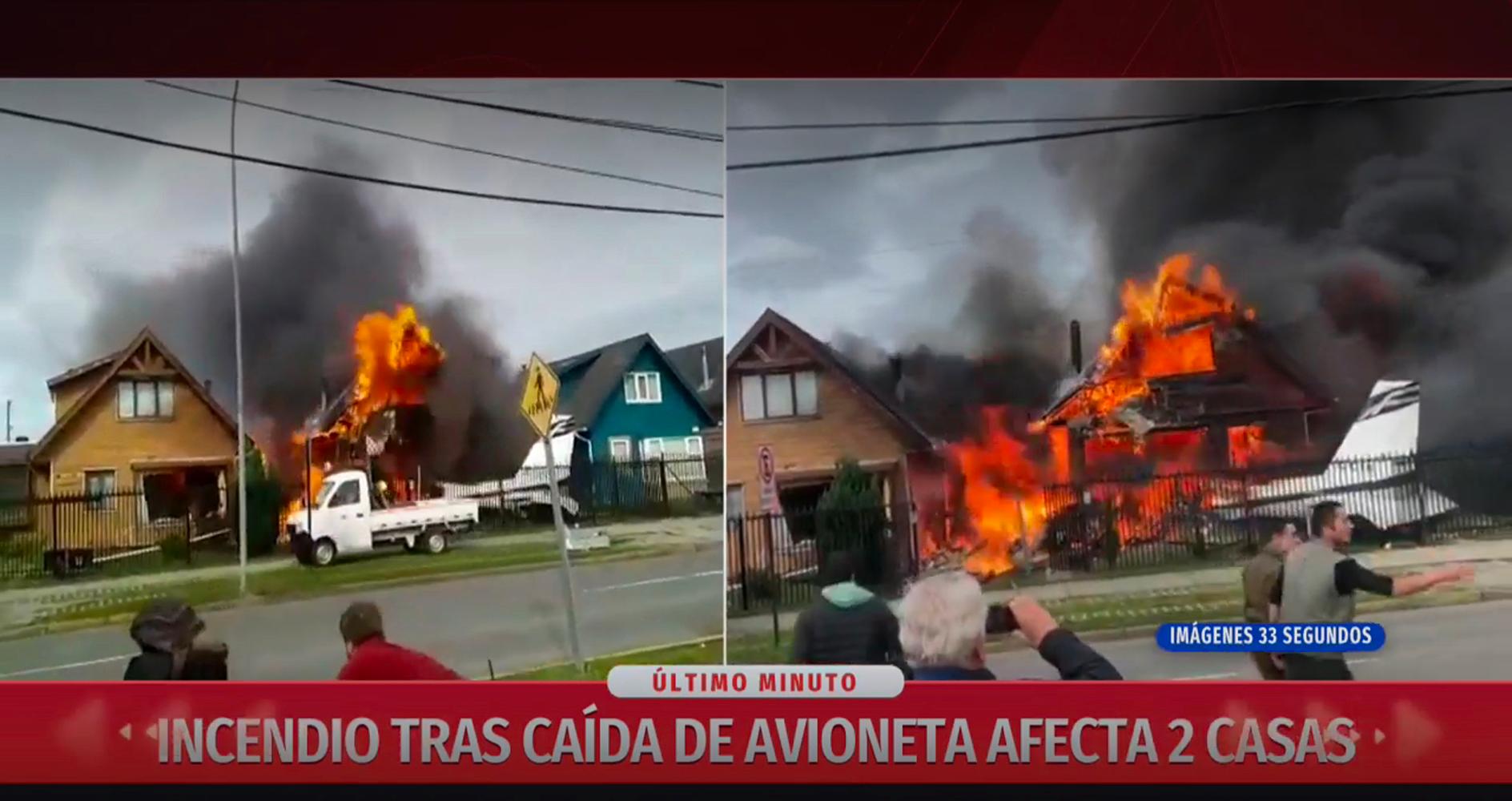Sex personer dog i flygolyckan i Chile.