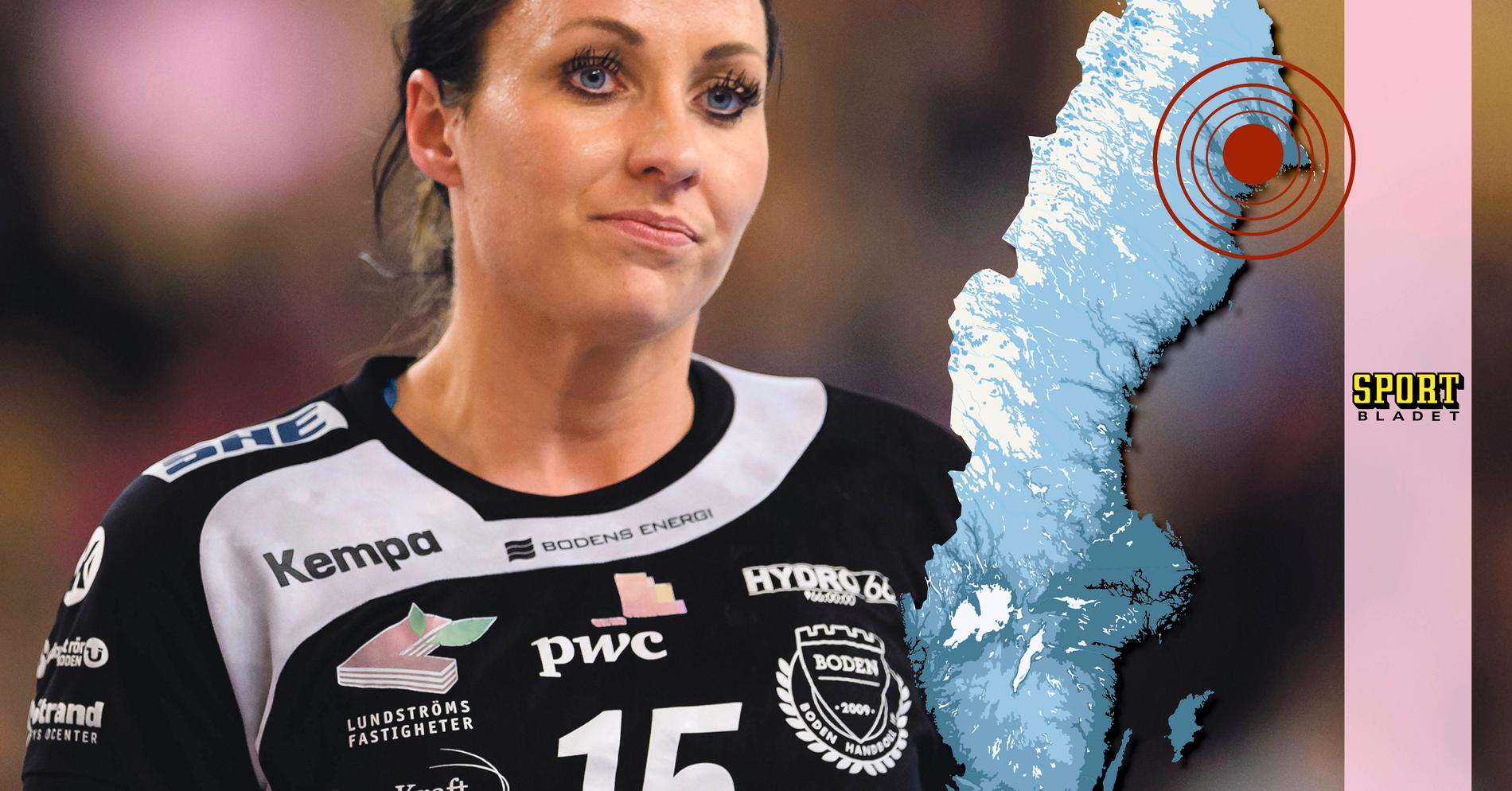 ”Vi har svårt att locka svenska spelare, de vill inte bosätta sig i Boden”, säger lagkaptenen Annica Olén.