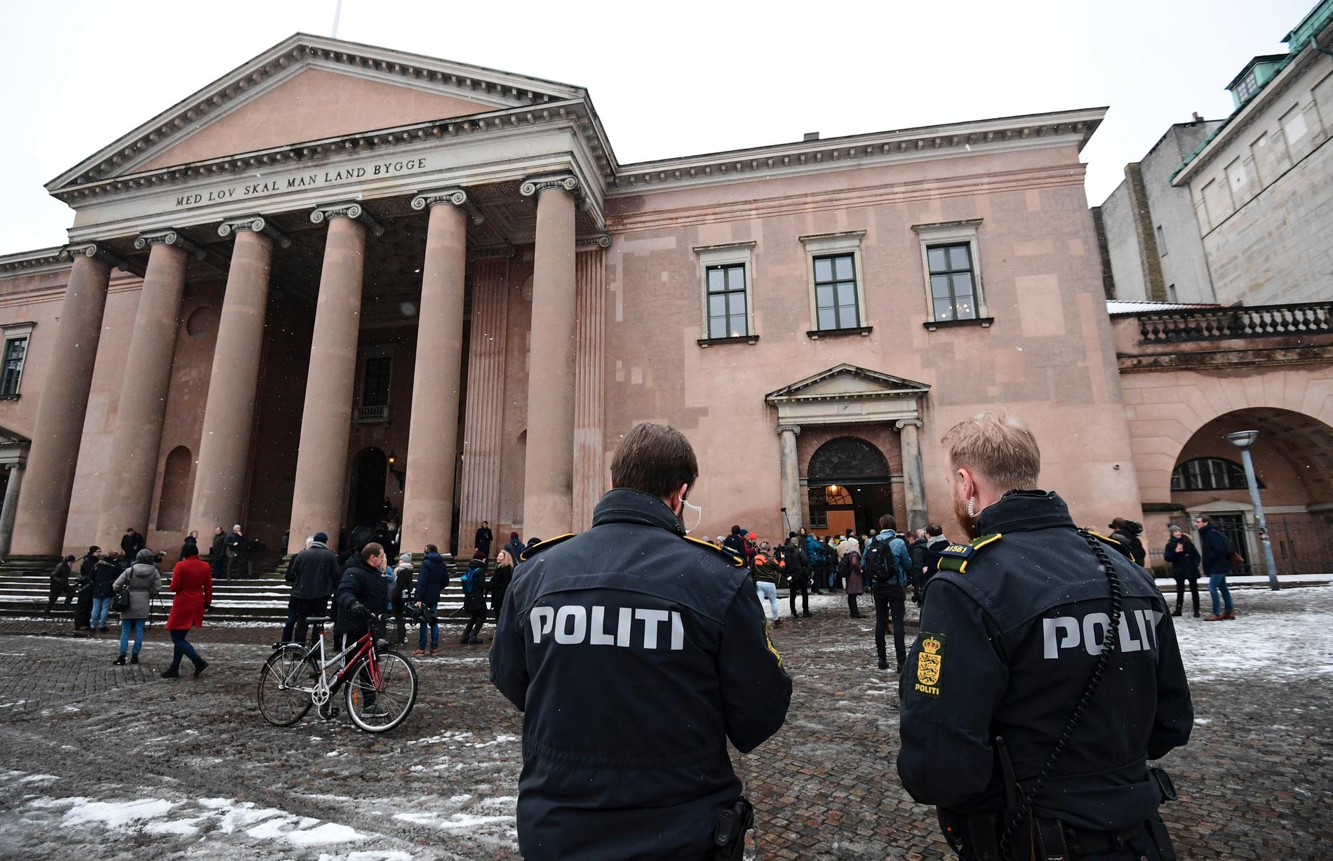 Rättegången mot Peter Madsen återupptas i Köpenhamns byret (tingsrätt) på onsdag. Arkivbild.