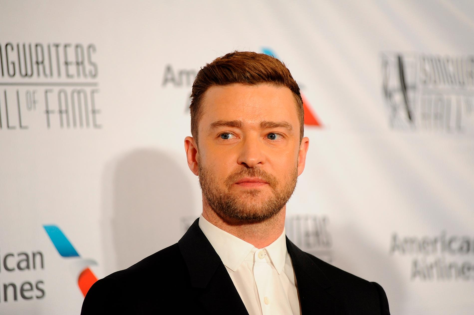 Artisten och skådespelaren Justin Timberlake. Arkivbild.