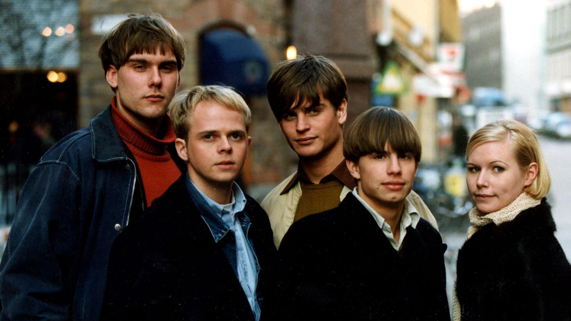 1994 nominerades The Cardigans från Jönköping till utmärkelsen årets nykomling vid MTV Awards. Arkivbild.