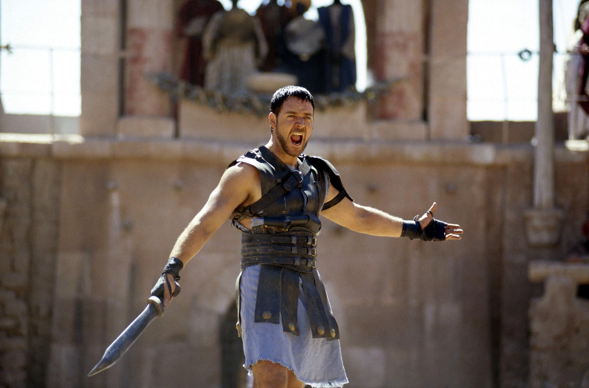 Russell Crowe i ”Gladiator”.