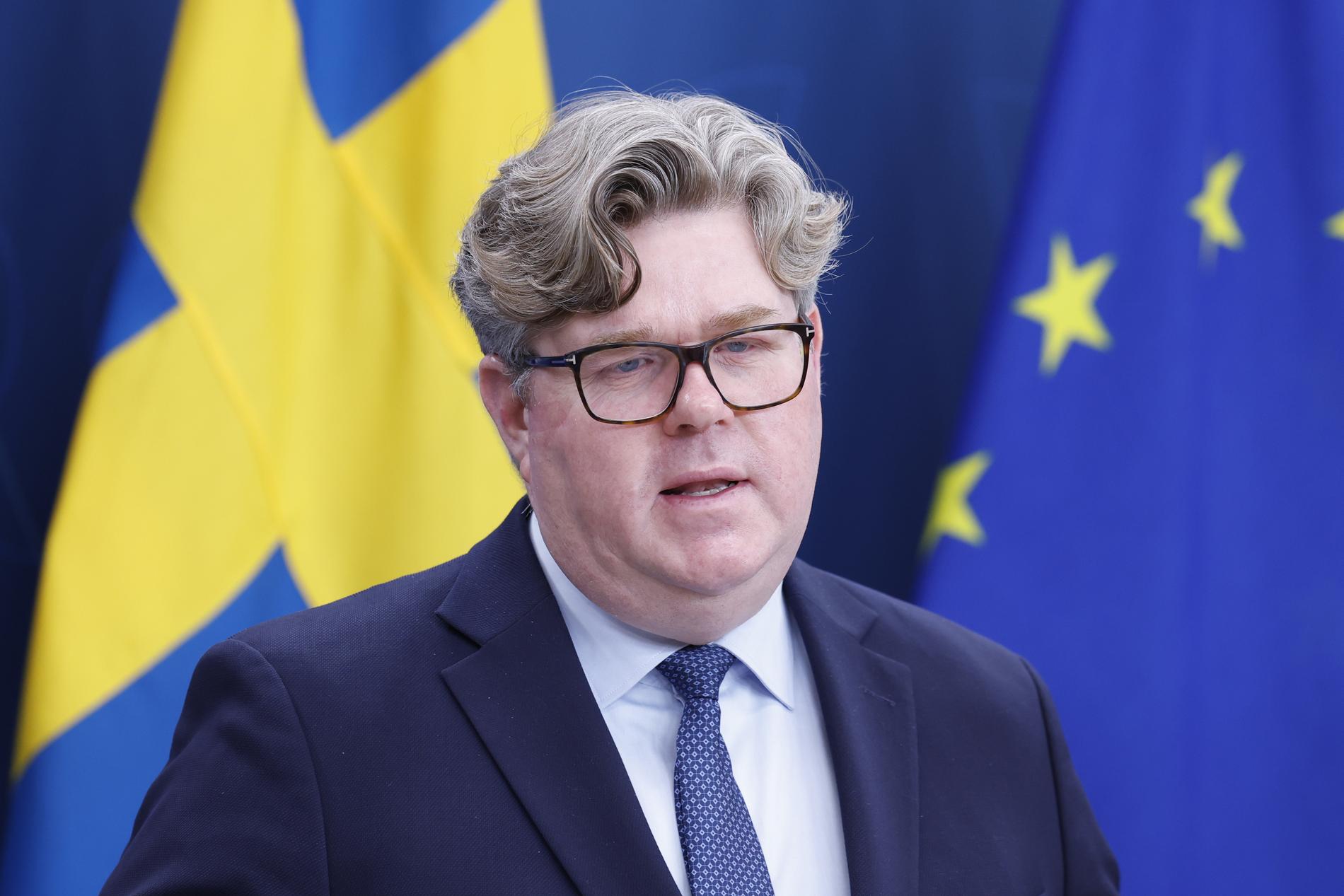 Justitieminister Gunnar Strömmer (M) har flera inplanerade möten med Säpo och polisen med anledning av Eurovision.