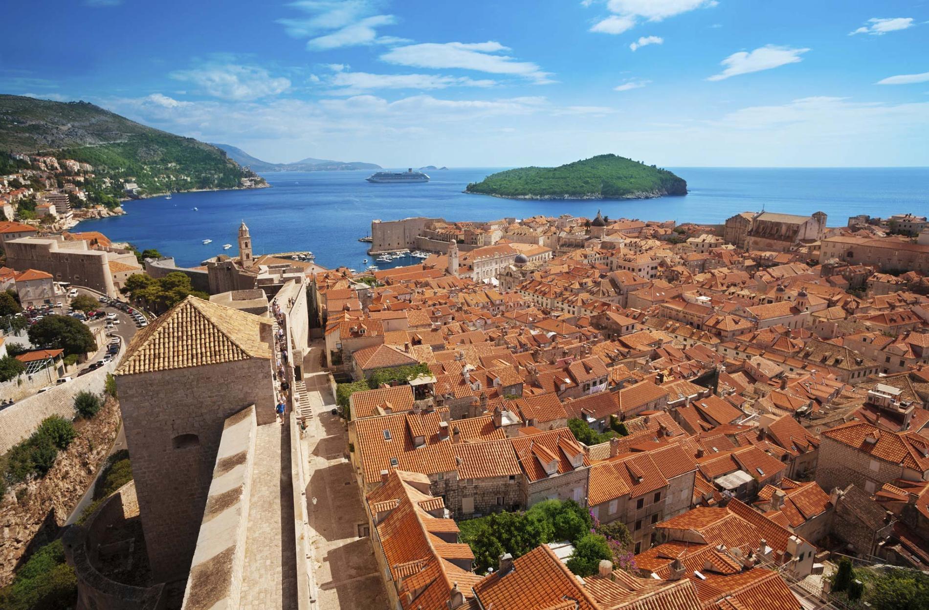 Kings Landing eller Dubrovnik? I det här fallet är det Dubrovnik, men staden användes som inspelningsplats för Game of Thrones scener i Kings Landing.