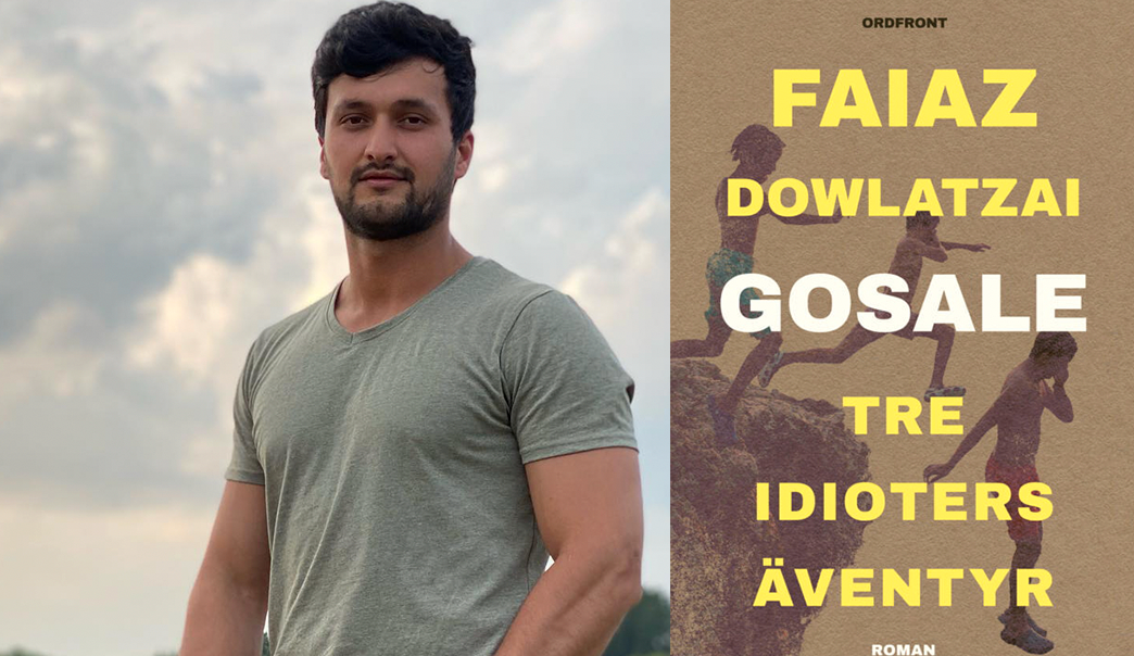 Faiaz Dowlatzai är 22 år och ”Gosale: Tre idioters äventyr” är hans tredje bok