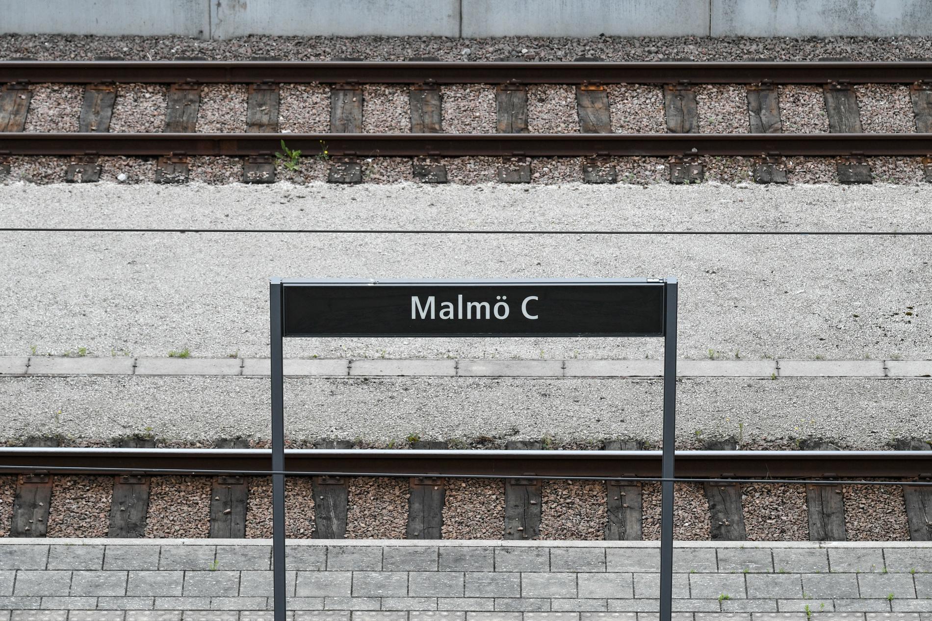 Tågstoppet påverkade alla tåg på sträckan Göteborg–Halmstad–Malmö. Arkivbild.