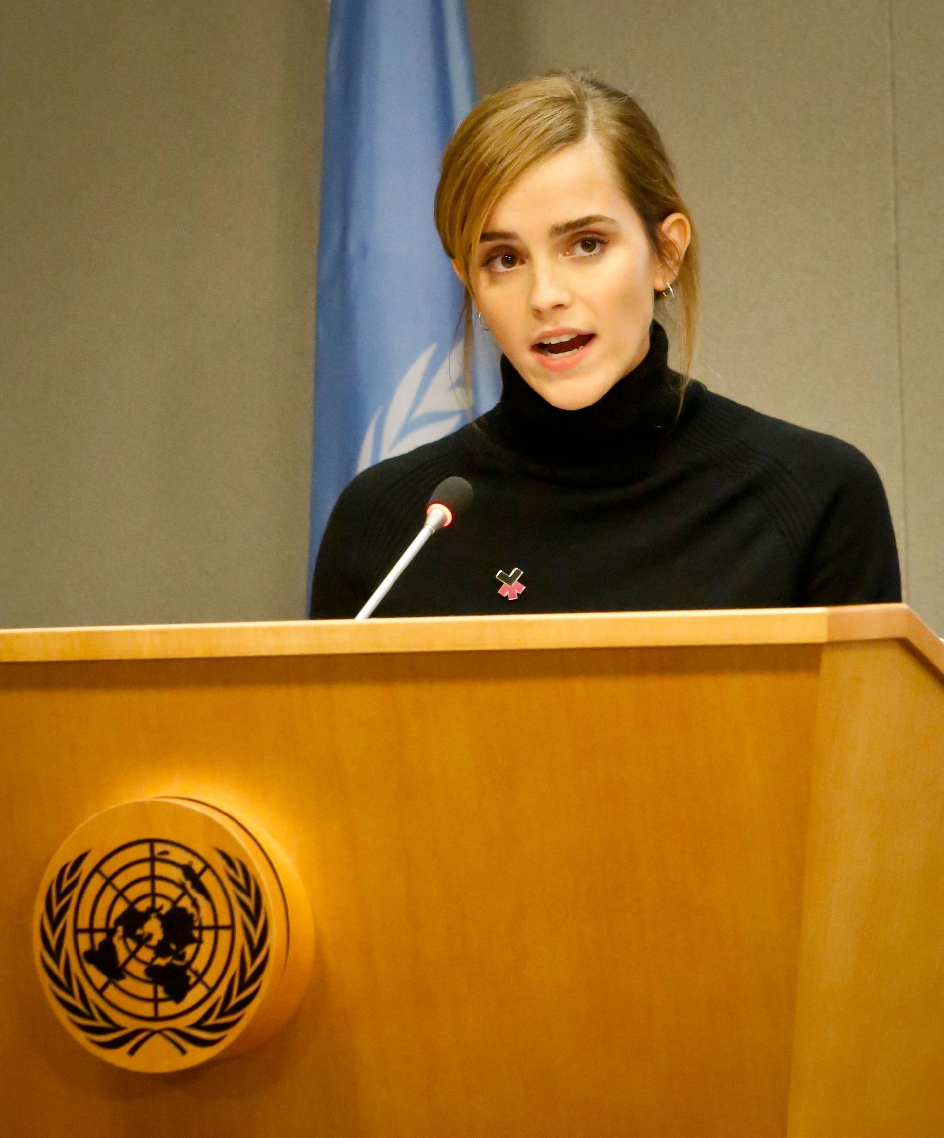 Emma Watson är aktiv feminist och FN:s goodwill-ambassadör i jämställdhetsfrågor.