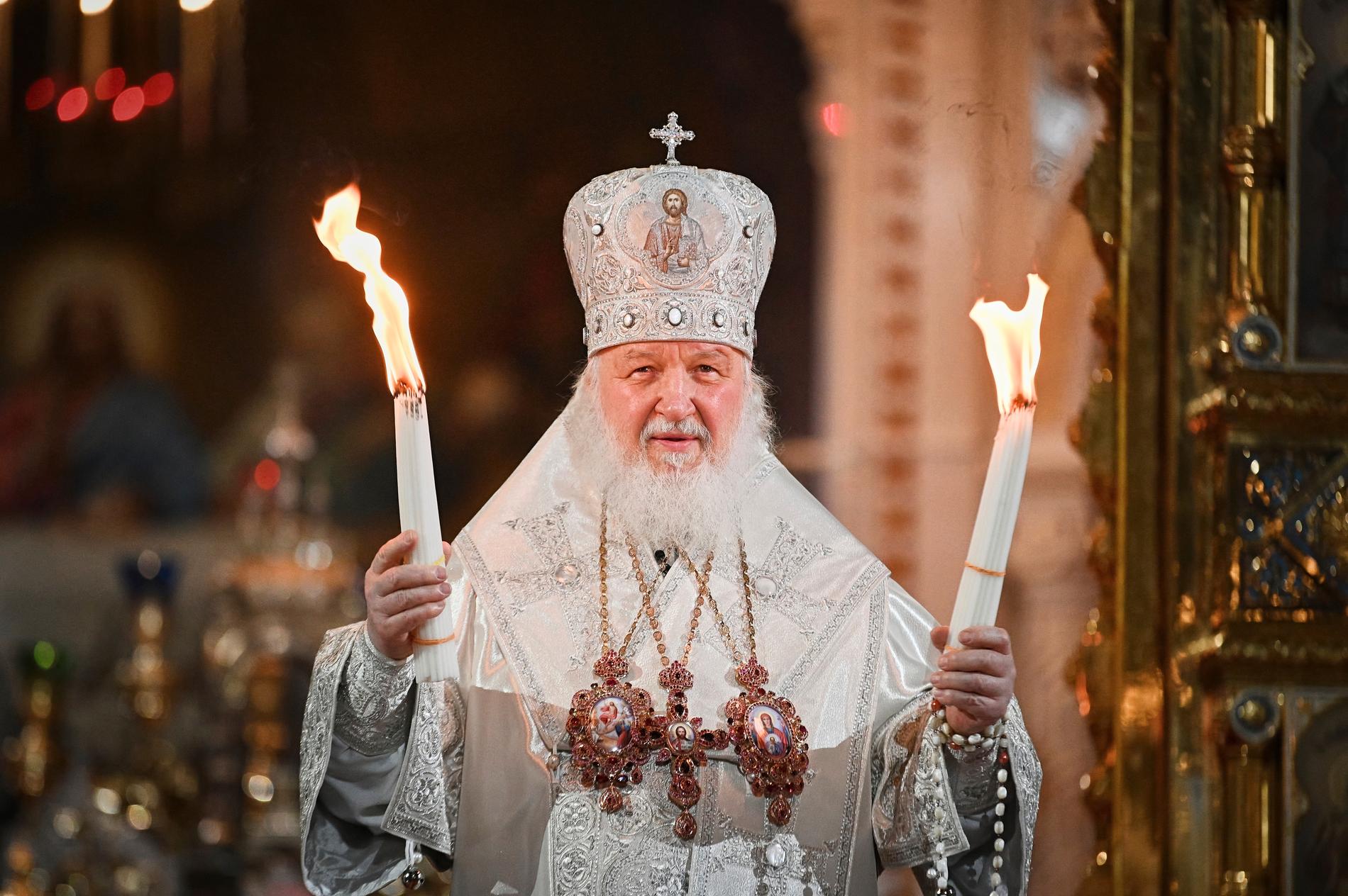 Patriarken Kirill pekas ut som en viktig förespråkare för invasionen av Ukraina.