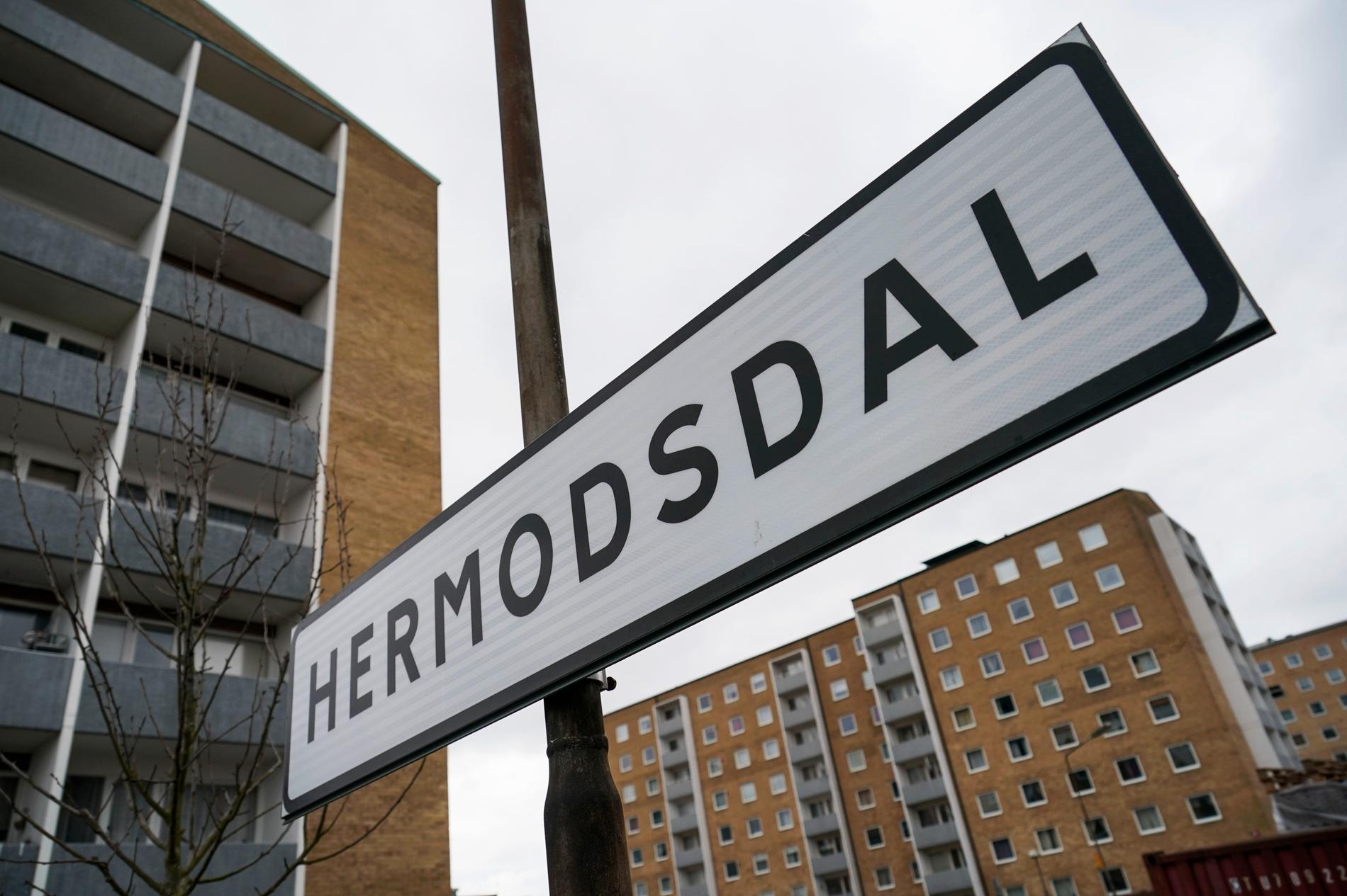 Skarpt sprängmedel hittades i en fastighet på Hermodsdal i Malmö. Arkivbild.