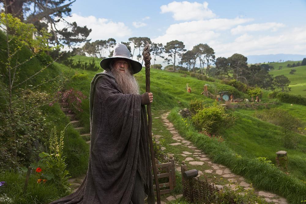Ian McKellen som Gandalf i Peter Jacksons filmatisering av ”Sagan om Ringen”.