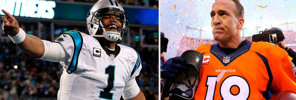 Cam Newton och Peyton Manning hyllar varandra inför Super Bowl