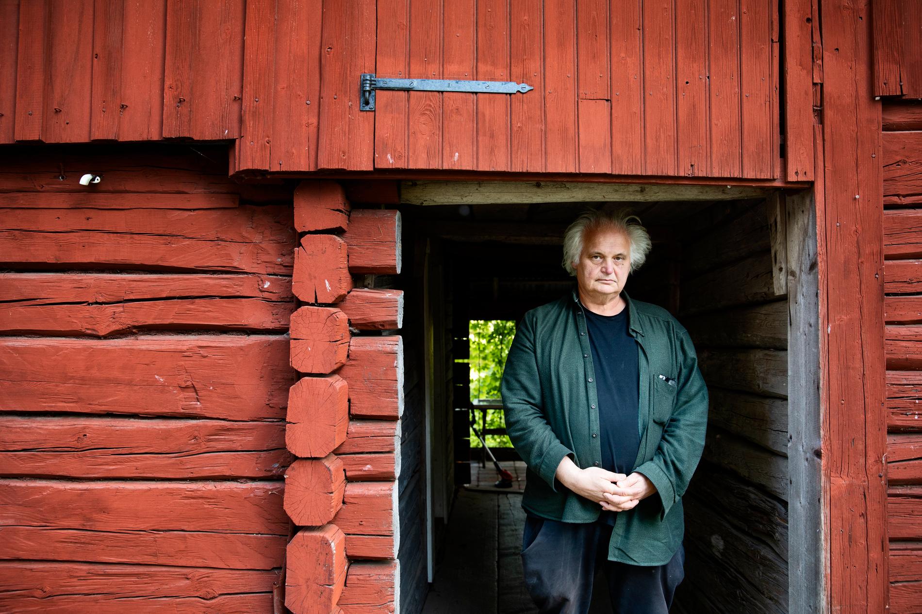 Göran Greider, aktuell med den nya boken ”Stugland: en berättelse om Sverige”.