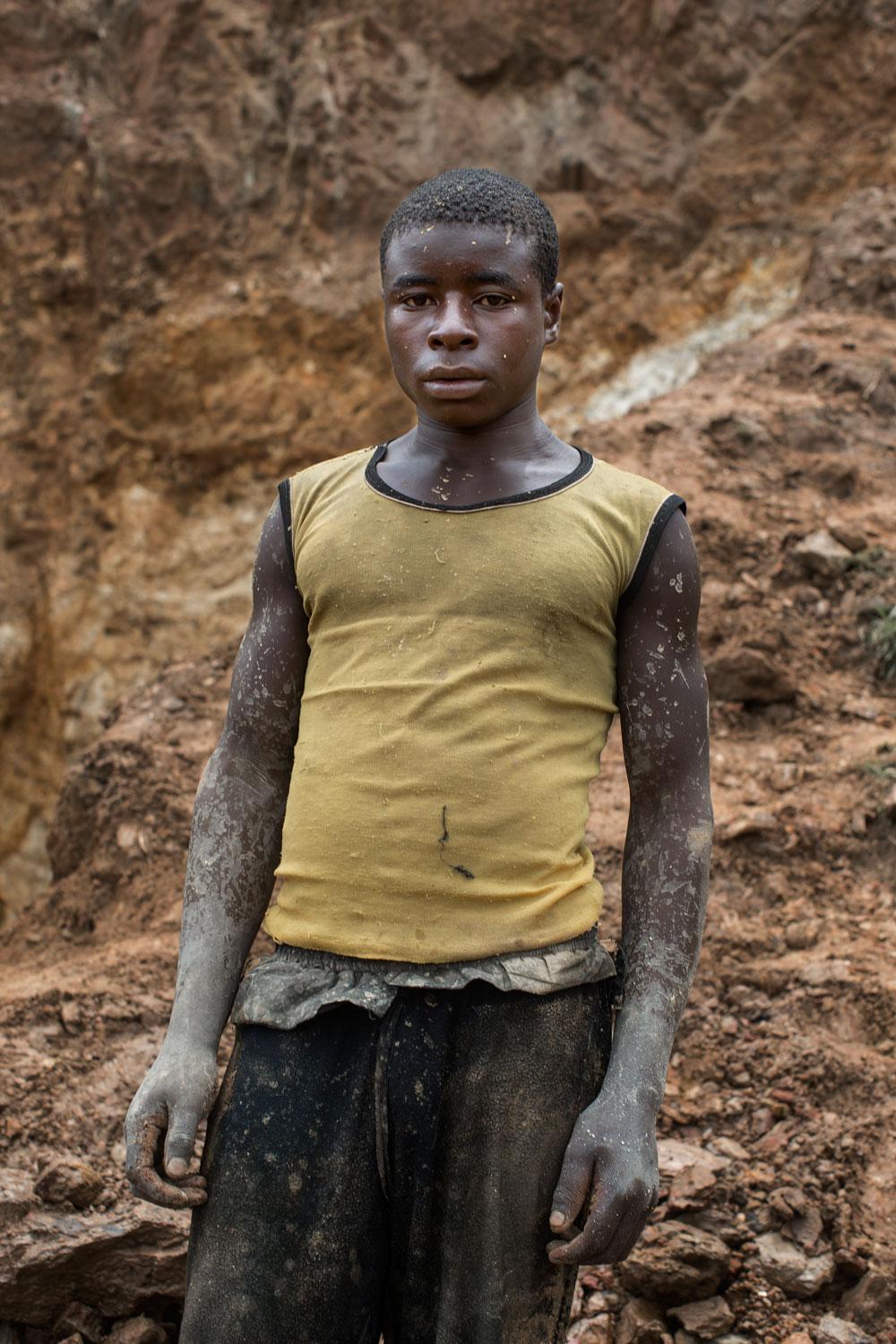NICLAS HAMMARSTRÖM Sibo Mana 15, har jobbat i gruvan sedan han var tolv år gammal.