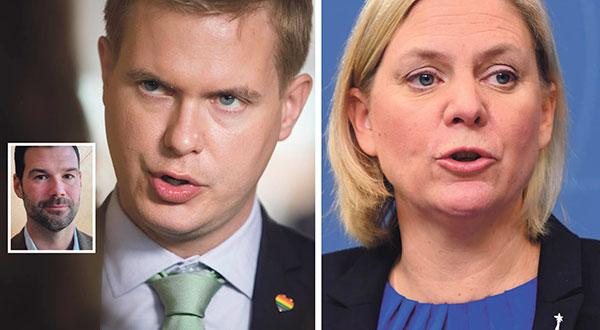 Är det Magdalena Andersson eller Gustav Fridolin som talar för regeringen i migrationspolitiken, undrar Moderaternas Johan Forssell.