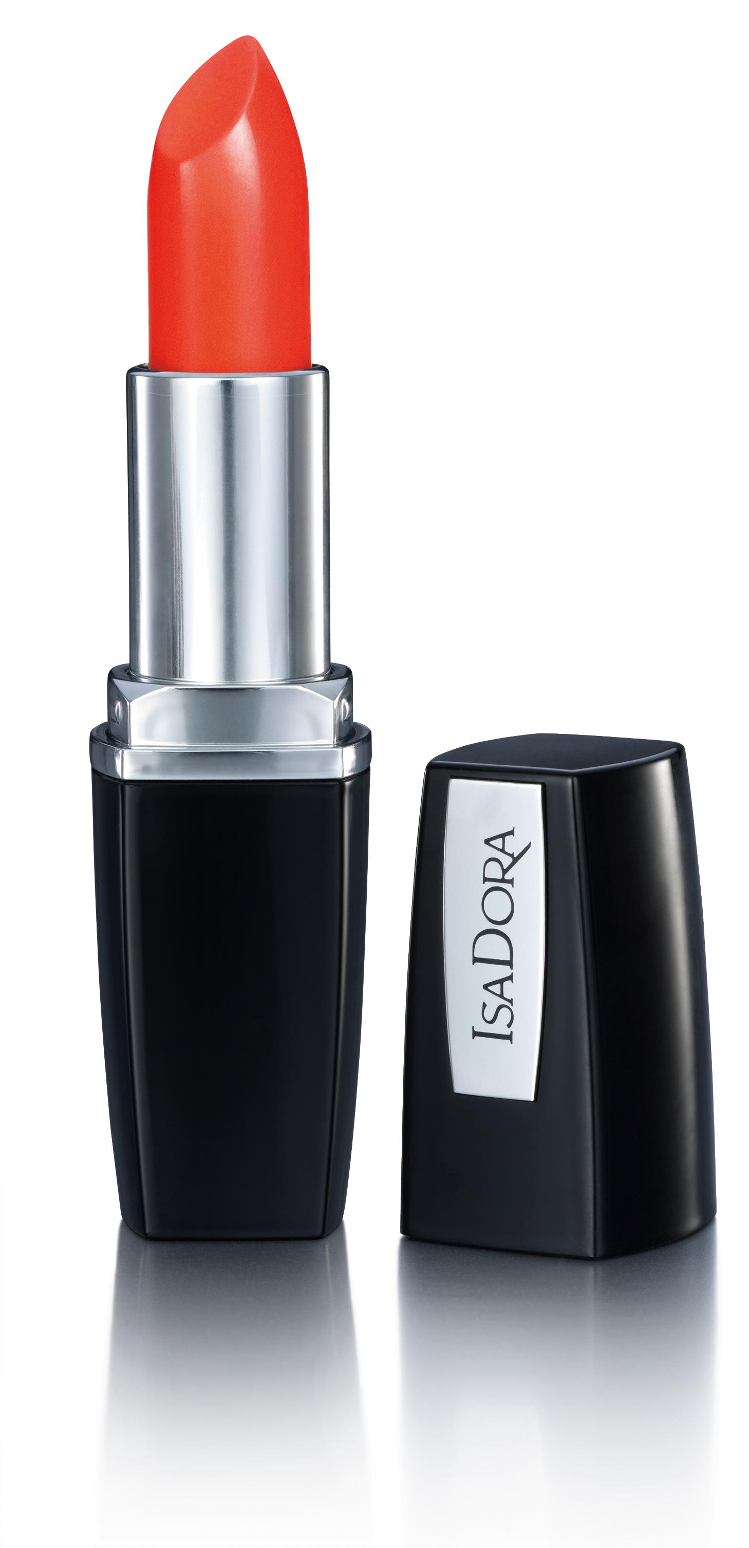 ”Perfect Moisture Lipstick” i”167 Rio fever”, Isadora, 119 kronor.