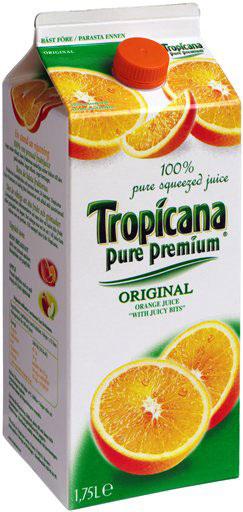 Färskpressad? Tropicana Juice kallas färskpressad men i själva verket kan det vara flera månader sedan frukten pressades.