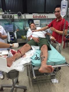 På sjukhuset i Thailand