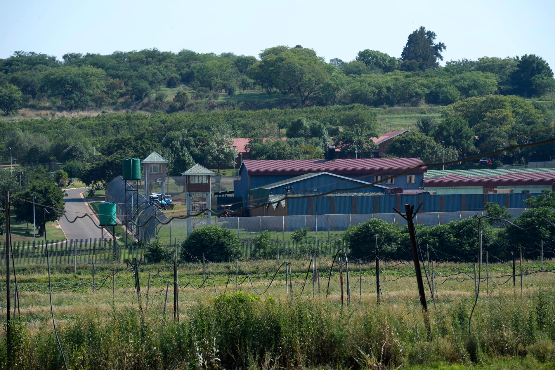 Atteridgeville-fängelset i Sydafrika där Pistorius har suttit fången.