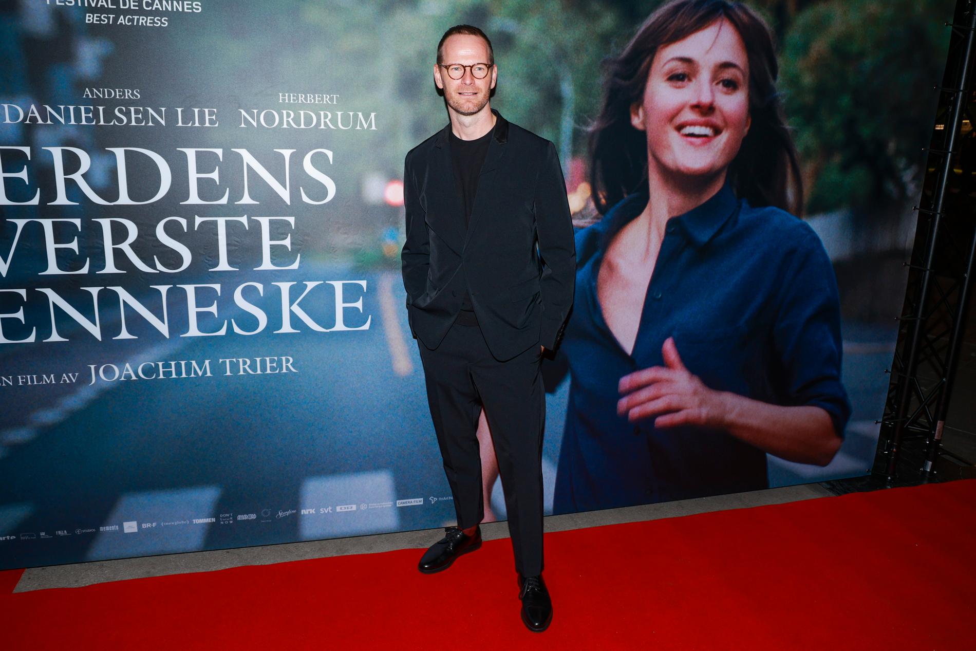 Regissören Joachim Trier vid premiären av filmen "Världens värsta människa" i Oslo. Arkivbild.