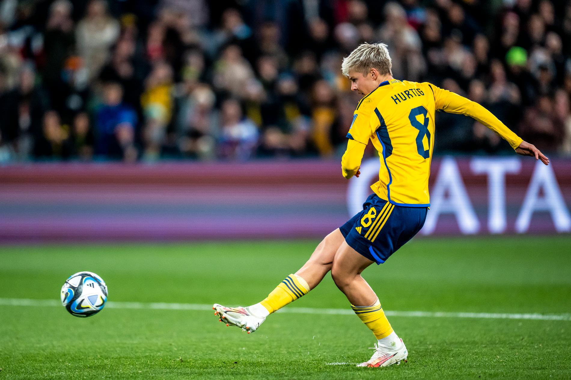 Lina Hurtig slog Sveriges avgörande straff.
