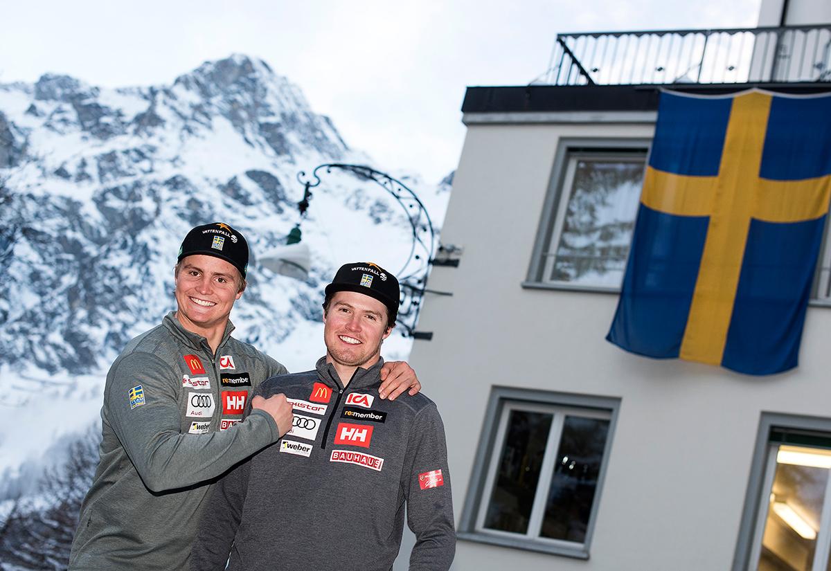 Felix Monsén och Alexander Köll går in i VM på ett avslappnat sätt.