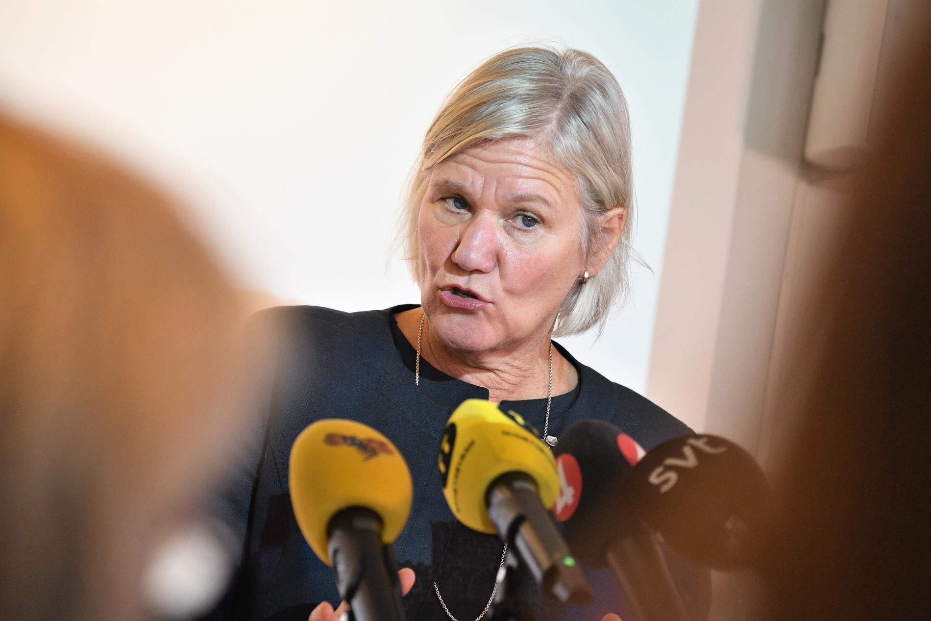 Ann-Marie Begler presenterade på onsdagen sin utredning av hur Ystads kommun hanterat fallet med de gömda barnen.