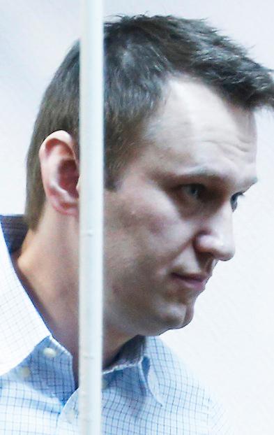 Oppositionsledaren Navalny.