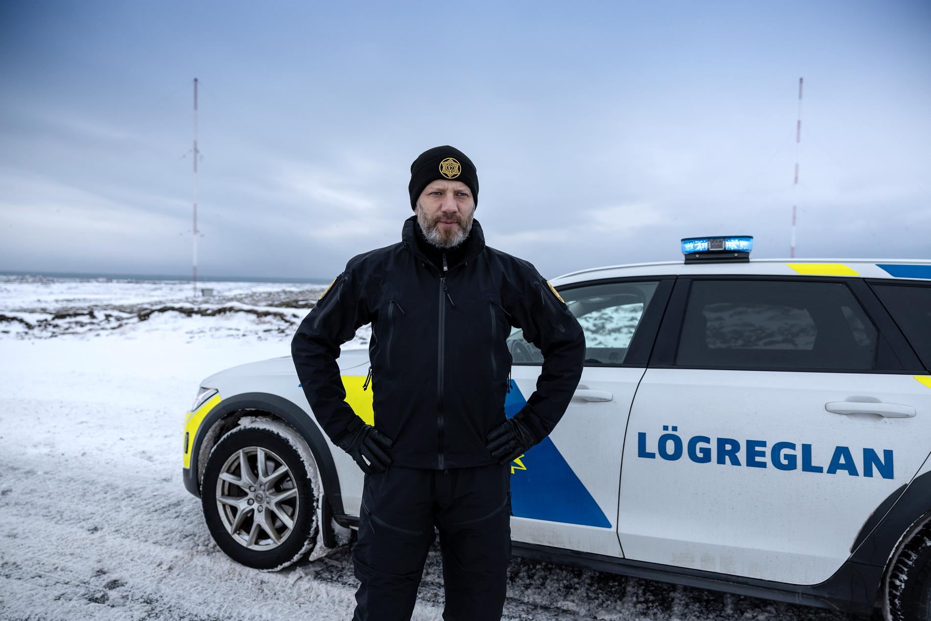 Polisen Logi Sigurjonsson.