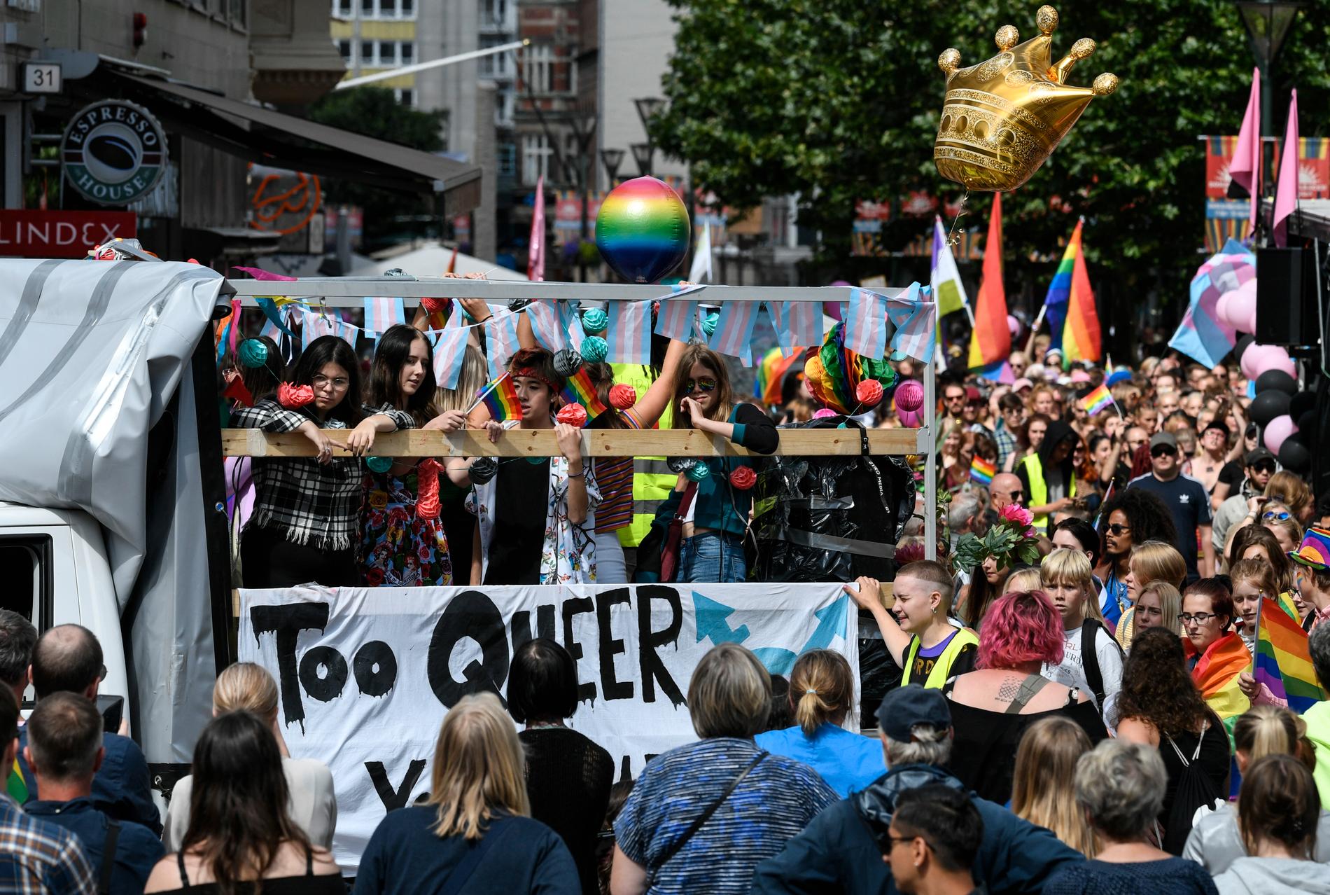 Arkivbild. Malmö Pride 2017.