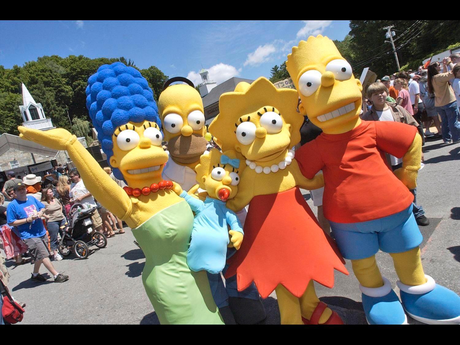 The Simpsons. Arkivbild.