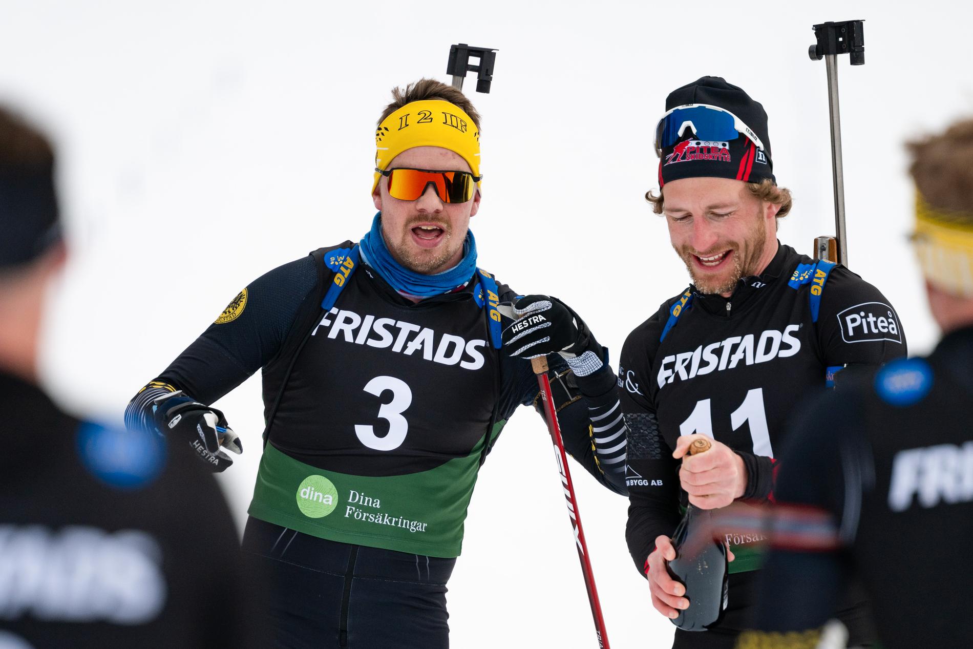 Oskar Brandt och Peppe Femling – båda slutar efter SM-tävlingarna. 