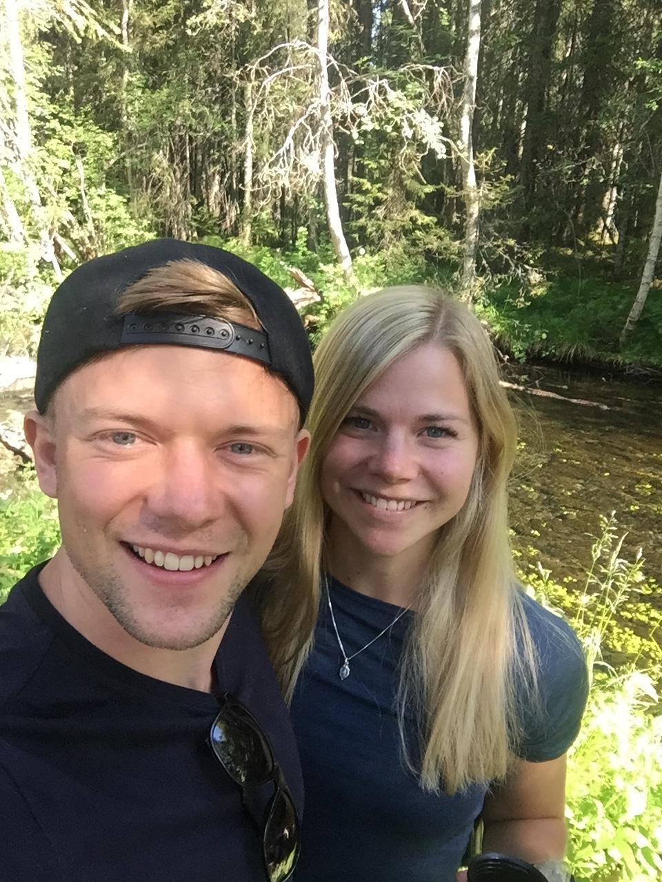 Fredrik Hedbys och Eva Rosquist är nu äkta makar.