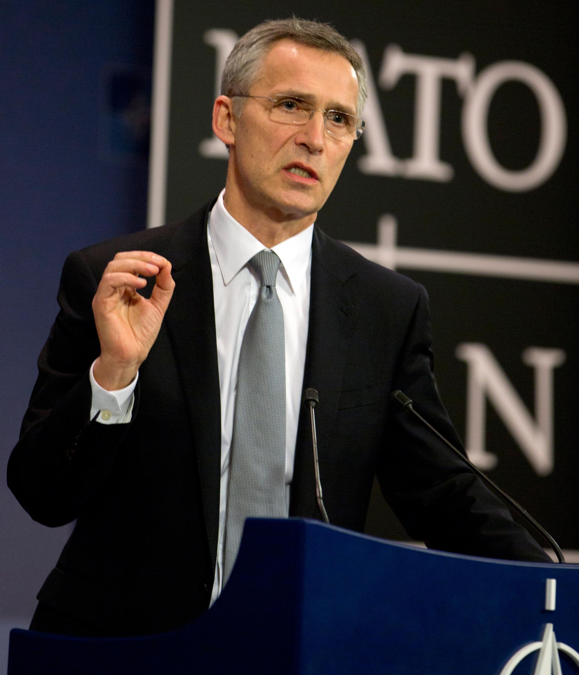 Jens Stoltenberg, Natos generalsekreterare. Foto: AP