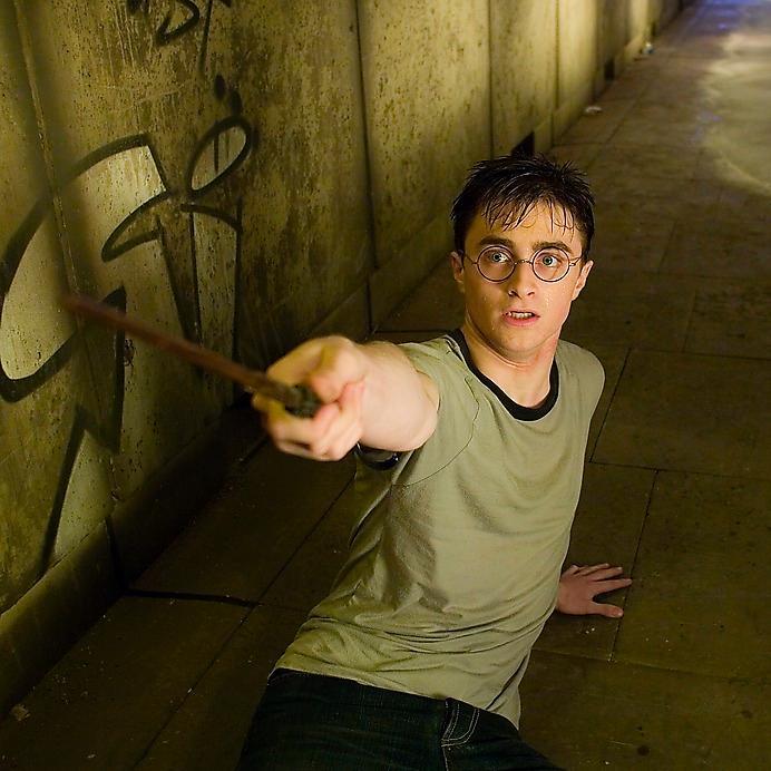 Daniel Radcliffe spelade Harry Potter i alla filmerna.