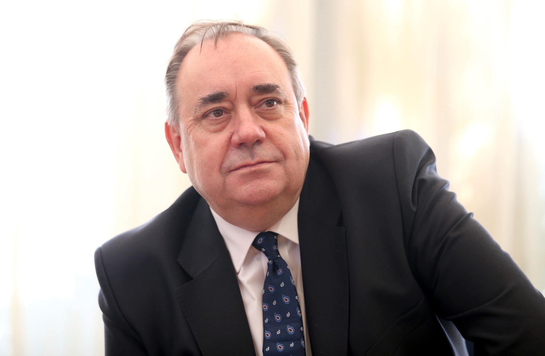Alex Salmond lämnar skotska nationalistpartiet SNP. Arkivbild.