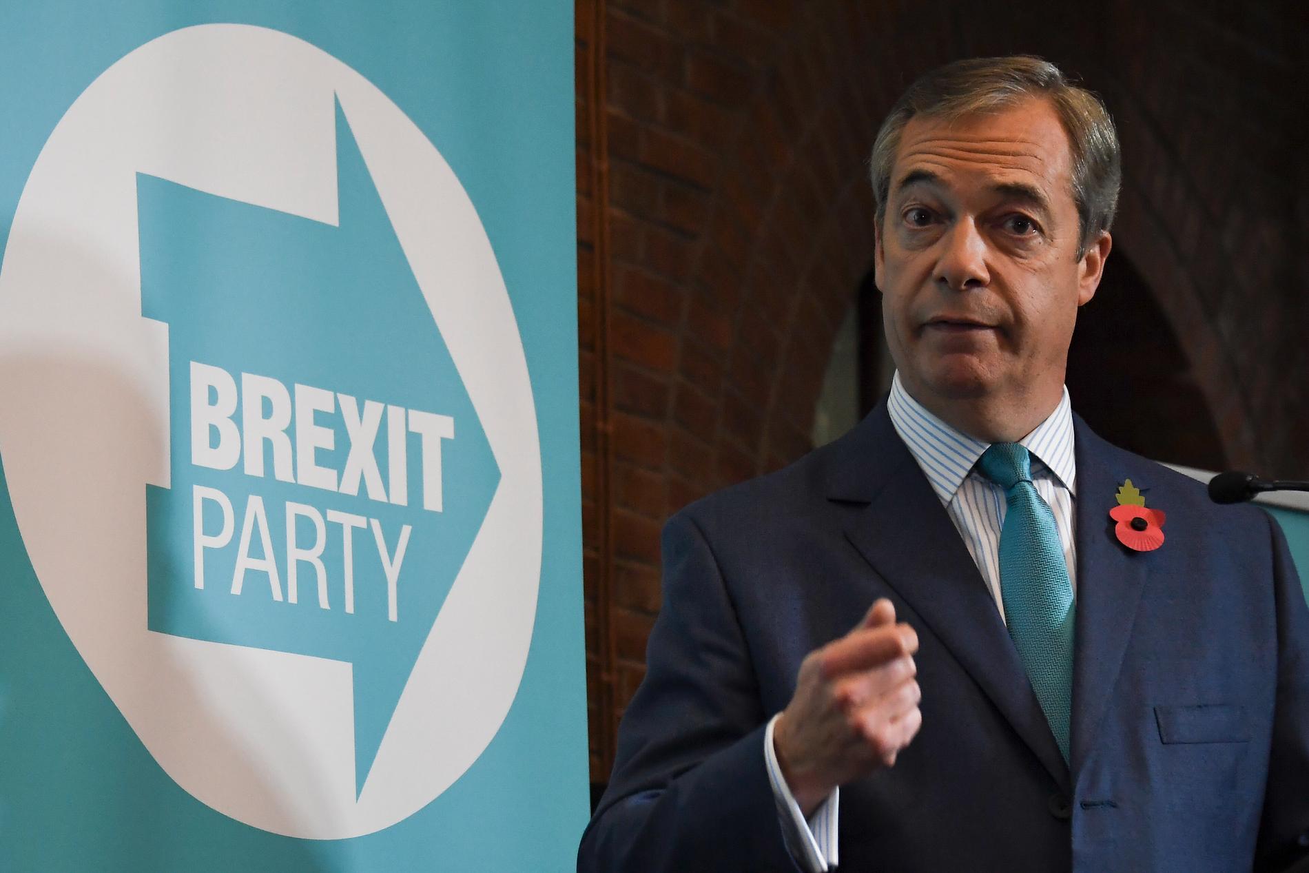 Brexitpartiets Nigel Farage går till val med en önskan om en pakt med premiärministern – och ett upprivet brexitavtal.