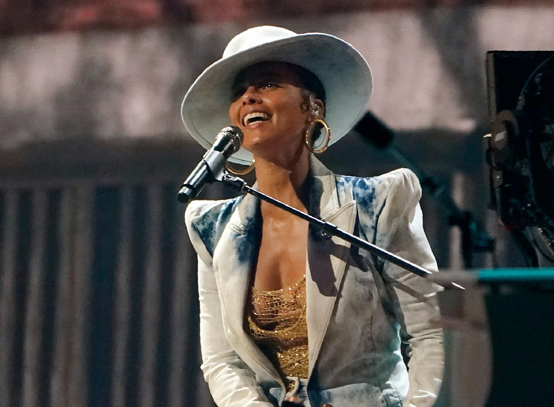 Alicia Keys konsert i Avicii Arena är inställd. Arkivbild.