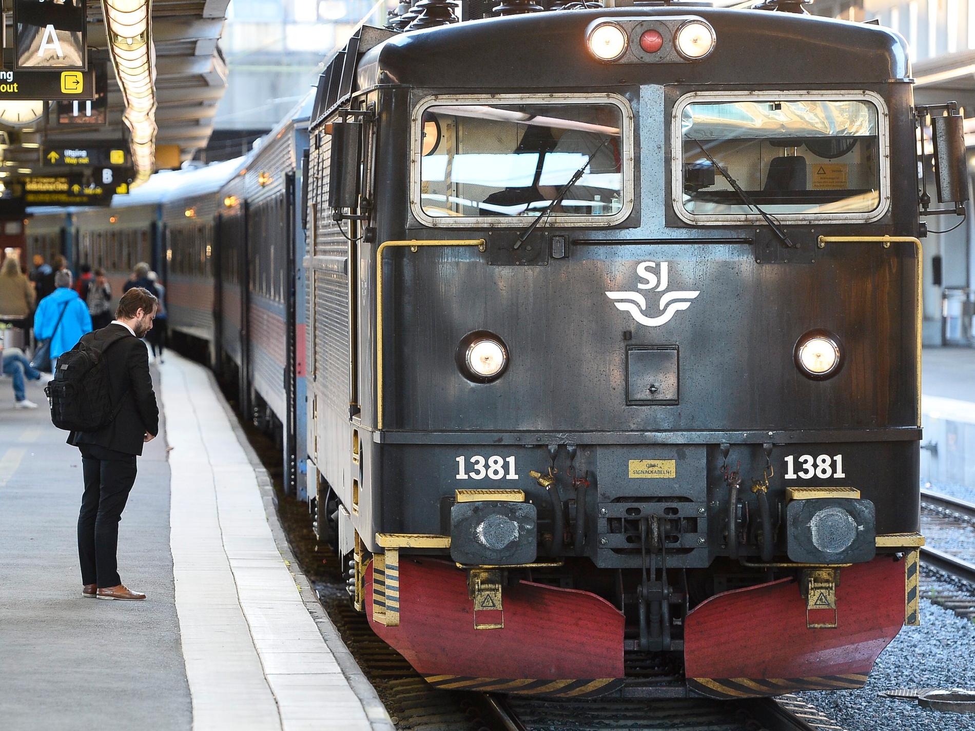 En nedriven kontaktledning mellan Hallsberg och Vingåker orsakar förseningar i tågtrafiken. Arkivbild.