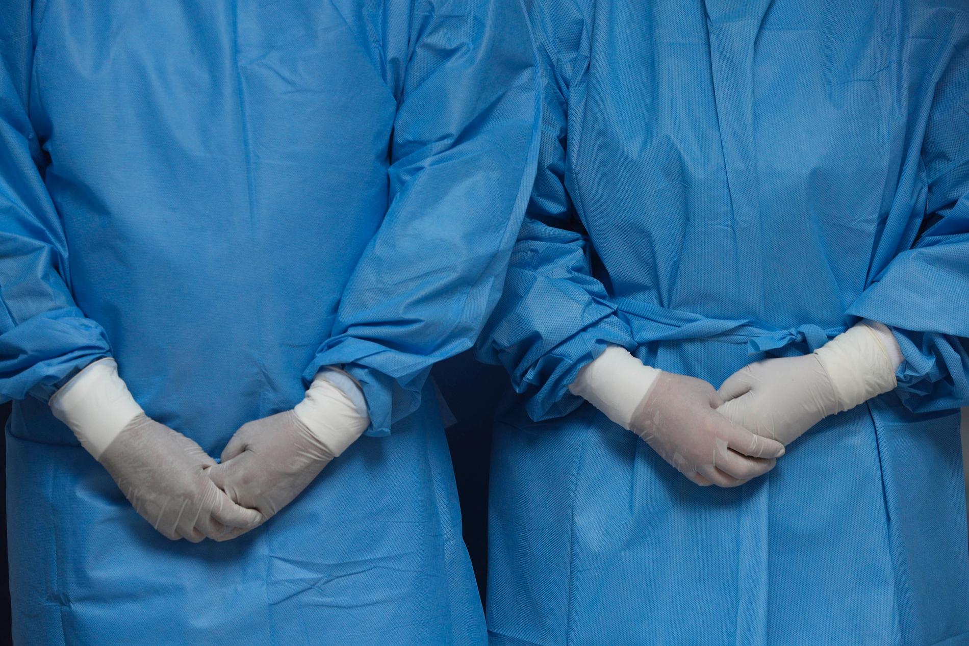Patienter som testats negativt för corona har visat sig bära på viruset i Danmark. Arkivbild.