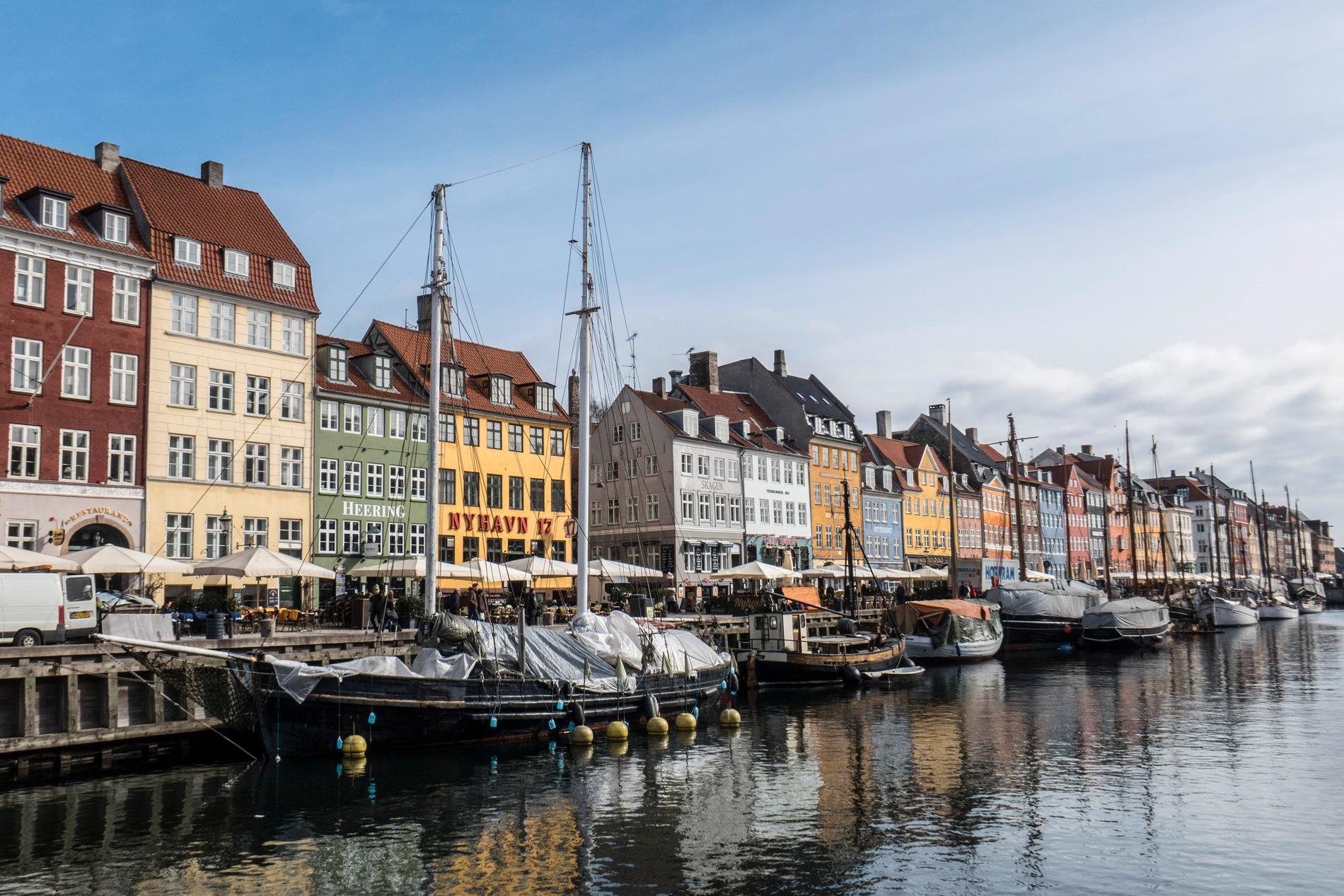 Köpenhamn ska få en ny ö. På bilden syns stadsdelen Nyhavn. Arkivbild.